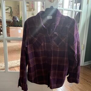 Corduroy flannel shirt